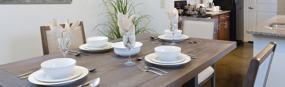 Furnished living area